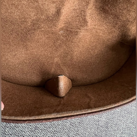 Fossil Vintage Brown Leather Glasses Sunglasses Case Half Moon 80s 90s Classic - Picture 8 of 13